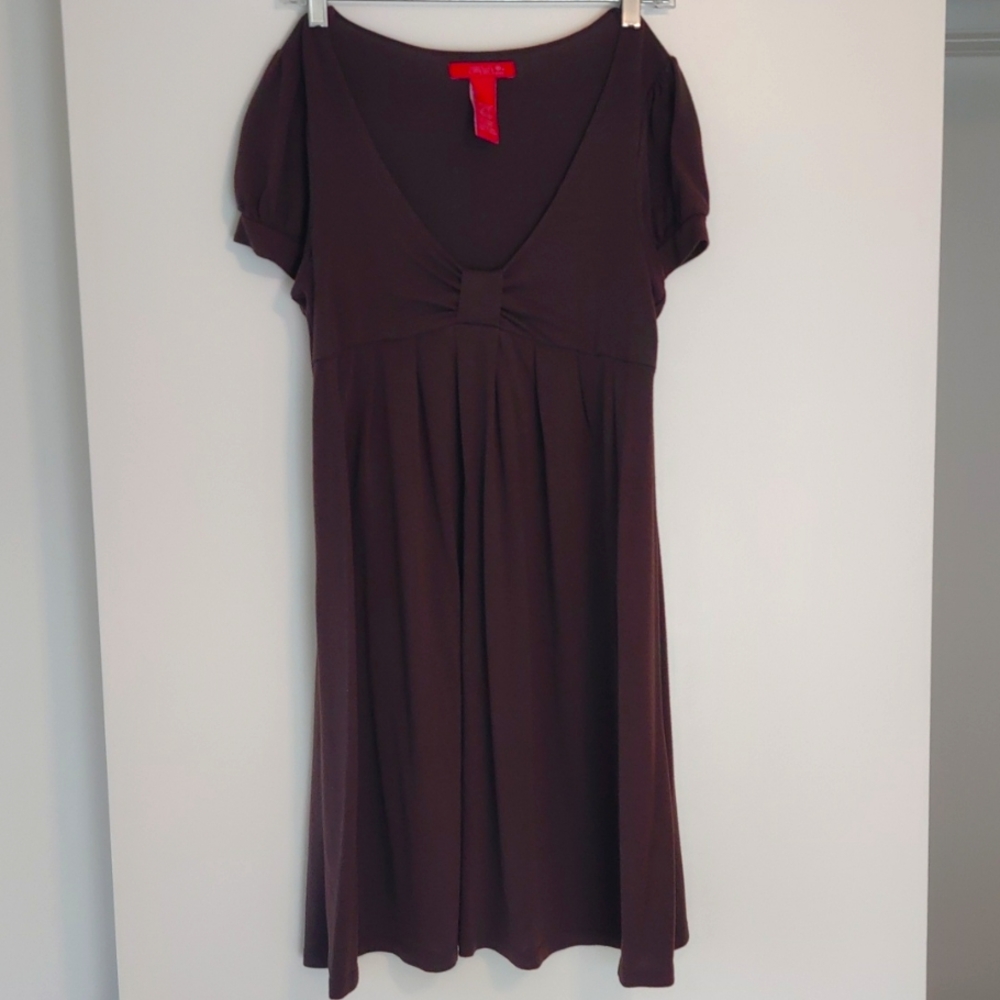 Dress, brown, size 10